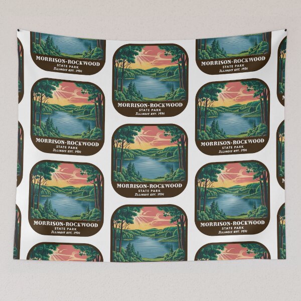 Item preview, Vintage Morrison Rockwood State Park (Illinois State Park) designed and sold by RabbitK.