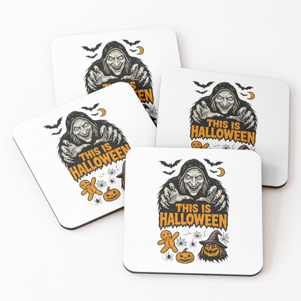 Item preview, This Is Halloween Scary Witch Vintage Horror designed and sold by Tim Mendy.