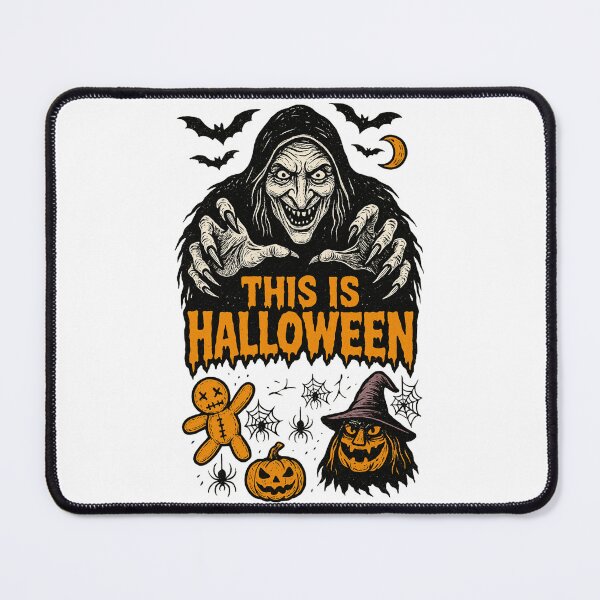 Item preview, This Is Halloween Scary Witch Vintage Horror designed and sold by Tim Mendy.