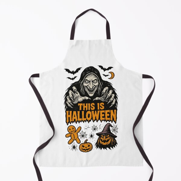 Item preview, This Is Halloween Scary Witch Vintage Horror designed and sold by Tim Mendy.