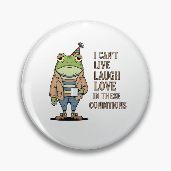 Item preview, Depressed Frog, funny frog, frog with coffee, funnyfits70, Humor, Funny, retro, vintages, funny quotes, animal humor, designed and sold by FunnyFits70.
