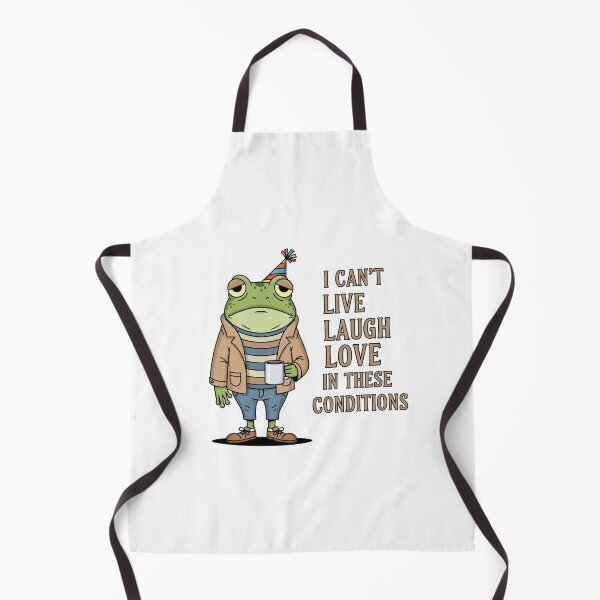Item preview, Depressed Frog, funny frog, frog with coffee, funnyfits70, Humor, Funny, retro, vintages, funny quotes, animal humor, designed and sold by FunnyFits70.