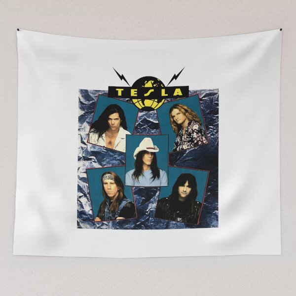 Item preview, Tesla – Classic Rock Collage designed and sold by seidelvericse.