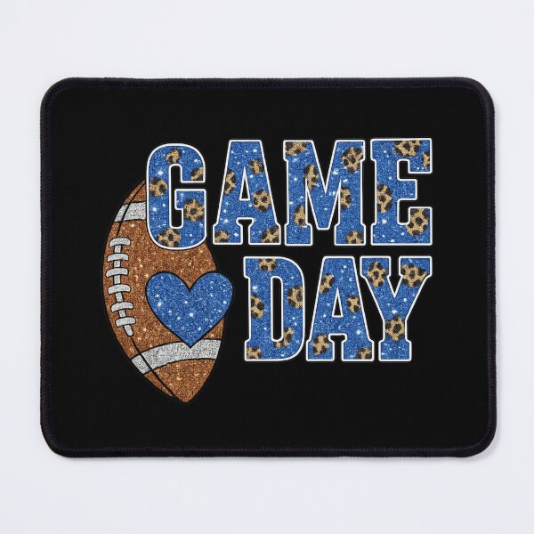 Item preview, Game Day Glitter Leopard Print Football Design designed and sold by haitrieuic96.