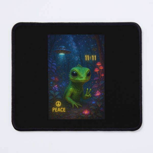 Item preview, Tiny Creature, Big Universe – Alien Lizard Fun designed and sold by MyspaceAlien.
