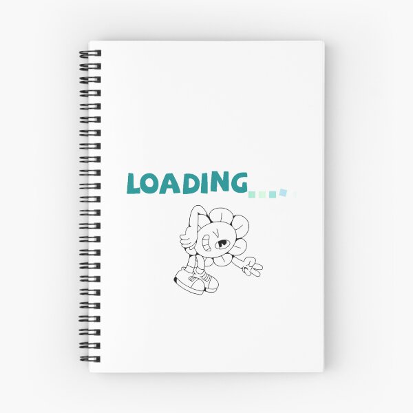 Item preview, Funny Loading Screen Flower Character – Cute Cartoon Art designed and sold by KRTMuseworks.
