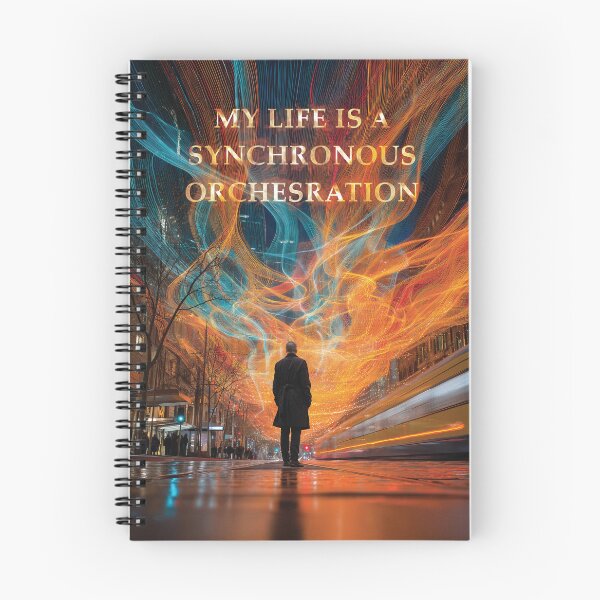 Item preview, "My Life Is A Synchronous Orchestration" | Hour of Power Series Poster 2 designed and sold by FreqEncodedArt.