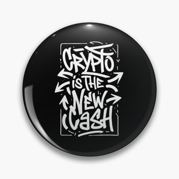 Item preview, Crypto Is The New Cash Bitcoin Graffiti Design designed and sold by RadDeck.