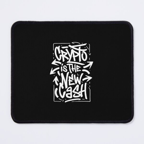 Item preview, Crypto Is The New Cash Bitcoin Graffiti Design designed and sold by RadDeck.