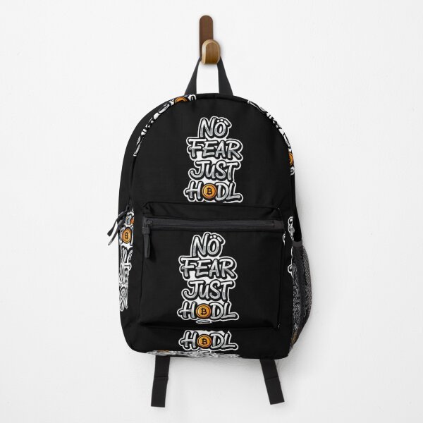 Item preview, Bitcoin No Fear Just Hodl Graffiti Design designed and sold by RadDeck.