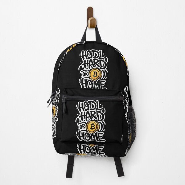 Item preview, Bitcoin Hodl Hard Or Go Home Graffiti Design designed and sold by RadDeck.