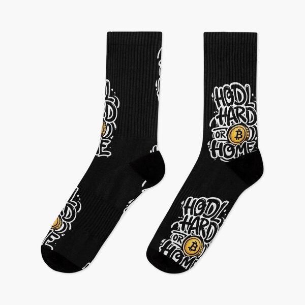 Item preview, Bitcoin Hodl Hard Or Go Home Graffiti Design designed and sold by RadDeck.