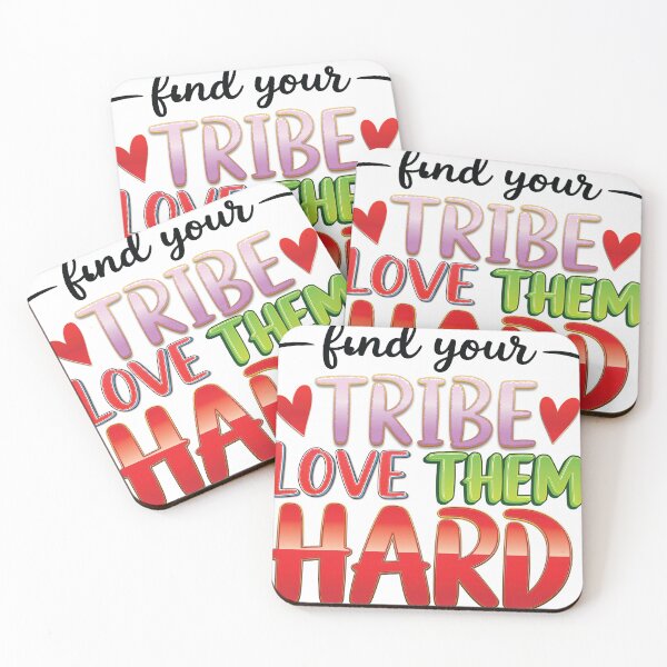 Item preview, FIND YOUR FRIENDS LOVE THEM HARD designed and sold by PENLEAF DESIGNS.