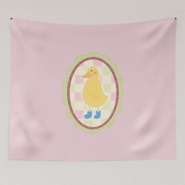Item preview, gingham duck designed and sold by Moonmagine.