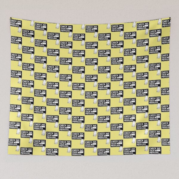 Item preview, Check Your Privilege Cat | PERFECT GIFT FOR YOU AND FRIENDS designed and sold by TIBORTELEKY.