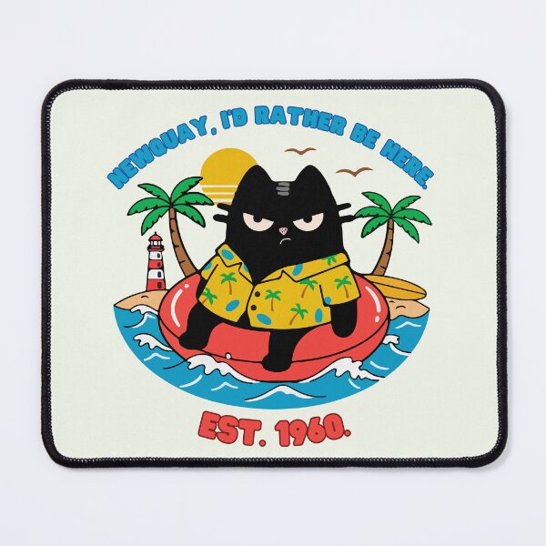 Item preview, Newquay Cornwall Beach Cat Holiday Est 1960 designed and sold by IAPICTURE.