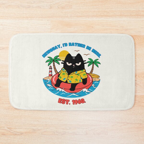 Item preview, Newquay Cornwall Beach Cat Holiday Est 1960 designed and sold by IAPICTURE.