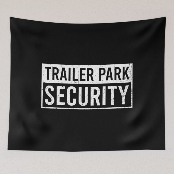Item preview, Trailer Park Security - Funny Vintage Gift designed and sold by mhernaevily.