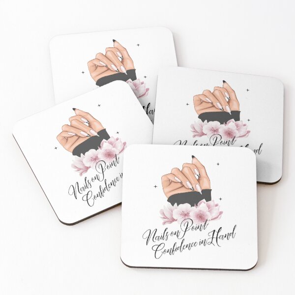 Item preview, Nails on Point – Confidence in Hand designed and sold by CanvasThreadAI.