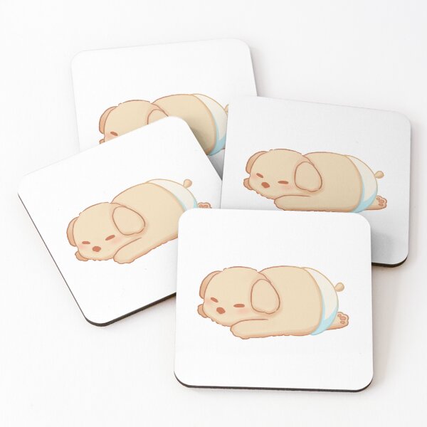Item preview, Baby Animals in Diapers : Golden Retriever designed and sold by kumong.