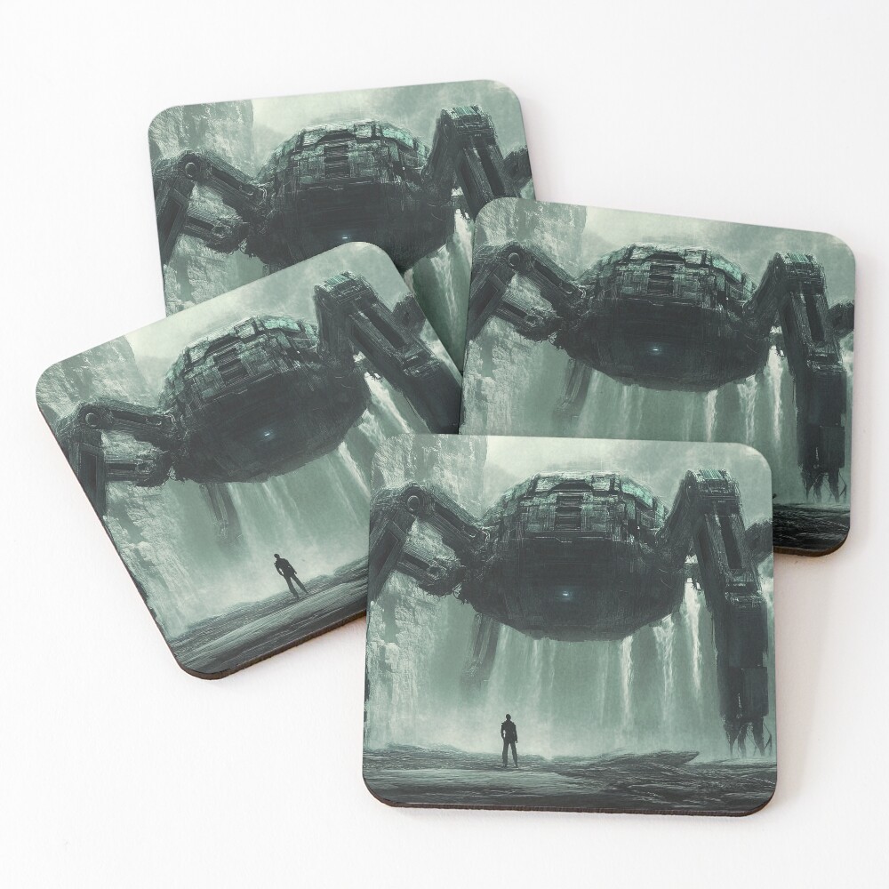 Item preview, Coasters (Set of 4) designed and sold by RicoInStudios.