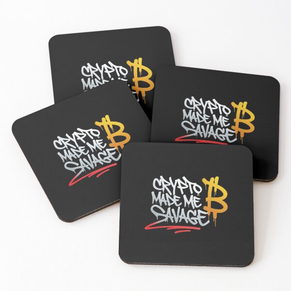 Item preview, Bitcoin Crypto Made Me Savage Graffiti Design designed and sold by RadDeck.