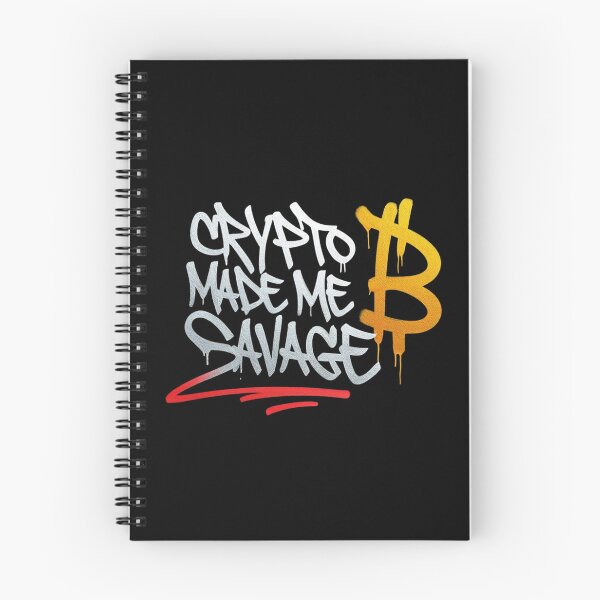 Item preview, Bitcoin Crypto Made Me Savage Graffiti Design designed and sold by RadDeck.