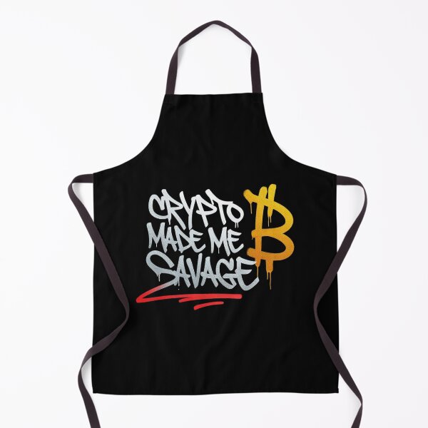 Item preview, Bitcoin Crypto Made Me Savage Graffiti Design designed and sold by RadDeck.
