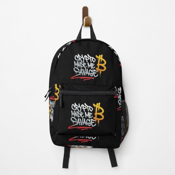 Item preview, Bitcoin Crypto Made Me Savage Graffiti Design designed and sold by RadDeck.