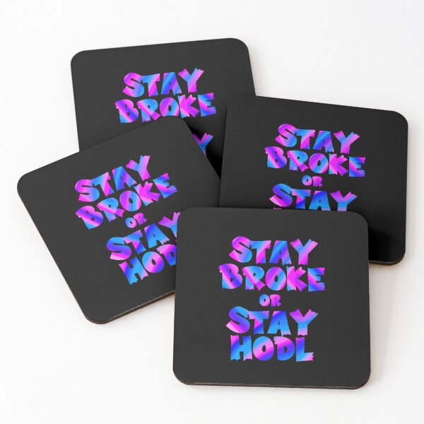 Item preview, Bitcoin Stay Broke Or Stay Hodl Graffiti Design designed and sold by RadDeck.