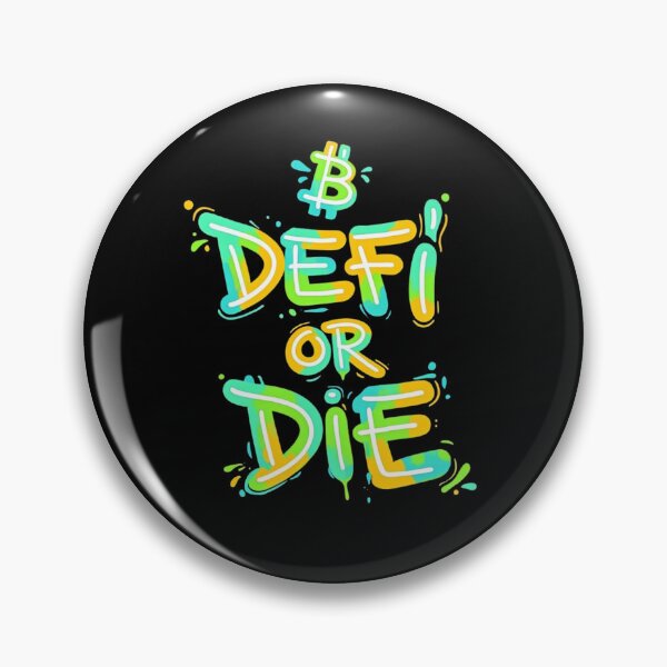 Item preview, Bitcoin Defi Or Die Graffiti Design designed and sold by RadDeck.