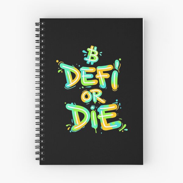Item preview, Bitcoin Defi Or Die Graffiti Design designed and sold by RadDeck.