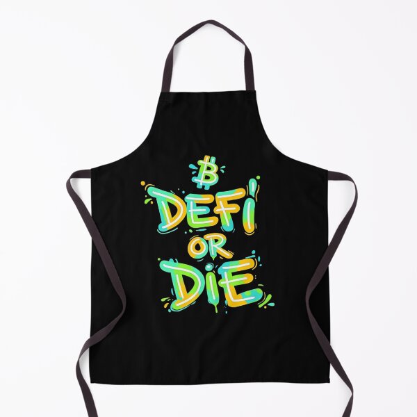 Item preview, Bitcoin Defi Or Die Graffiti Design designed and sold by RadDeck.