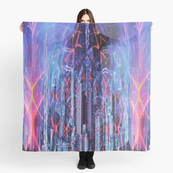 Surreal Sydney in Fireworks Scarf