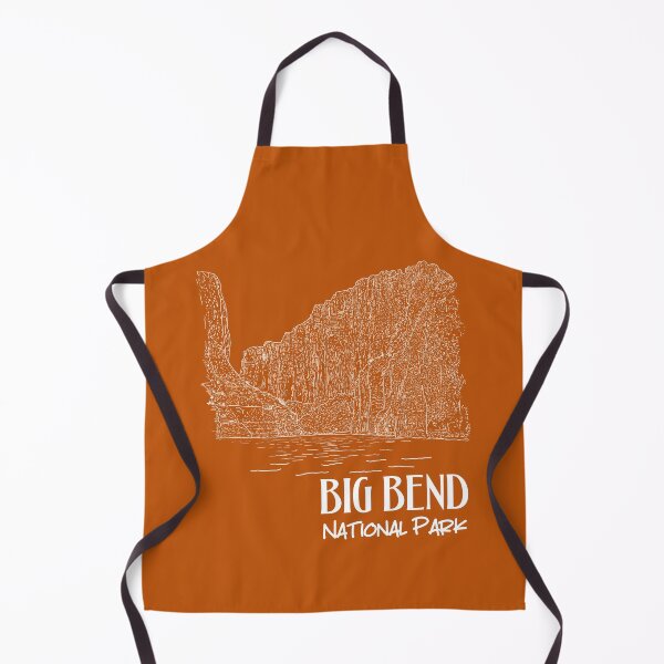 Item preview, Big Bend National Park Texas Drawing Illustration designed and sold by kiwi91.