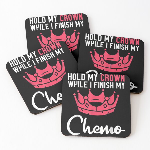 Item preview, Hold My Crown While I Finish My Chemo Fitted designed and sold by RosettaGibaldi.