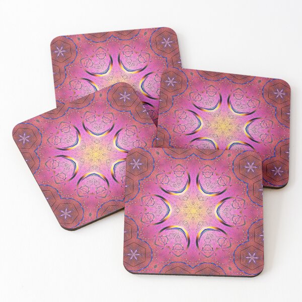 Item preview, Radiant Heart Kaleidoscope designed and sold by Yolanda Caporn Art.