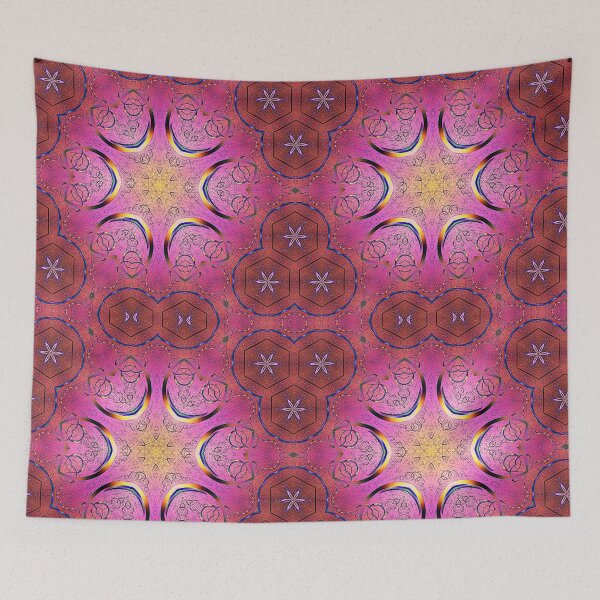 Item preview, Radiant Heart Kaleidoscope designed and sold by Yolanda Caporn Art.