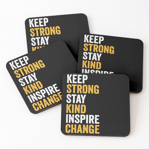 Item preview, Keep Strong Stay Kind Inspire Change - Motivational Spirit Quote designed and sold by mhernaevily.