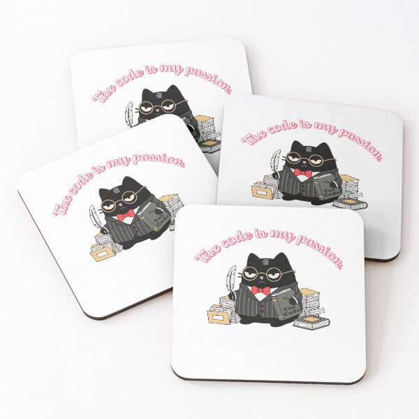 Item preview, Funny Tax Code Accountant Cat Design designed and sold by IAPICTURE.
