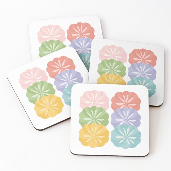 Item preview, Colorful Wagashi – Japanese Sweets Art designed and sold by BobaBunny76.