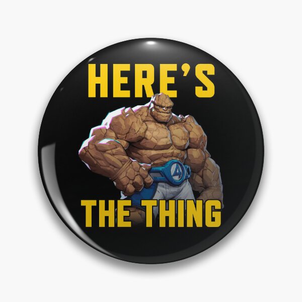 Item preview,  Here'S The Thing Marvel Rivals designed and sold by ElsaScheffl.