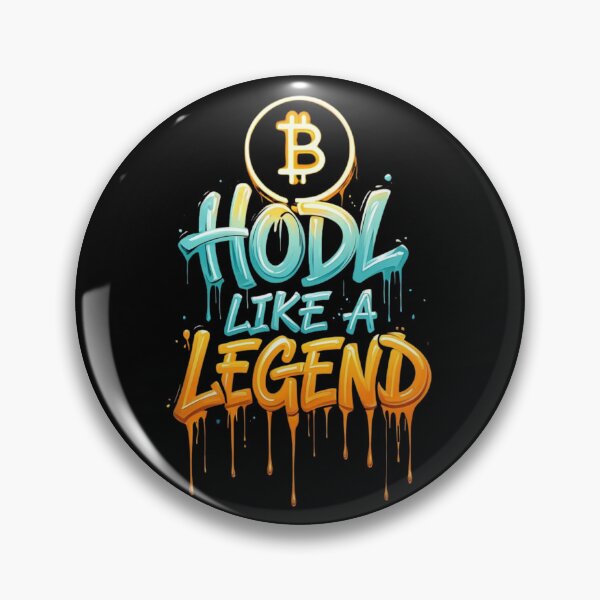 Item preview, Bitcoin Hodl Like A Legend Graffiti Design designed and sold by RadDeck.