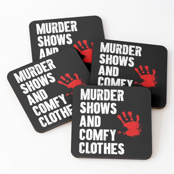 Item preview, Murder Shows And Comfy Clothes - Funny Horror Movie Lover designed and sold by mhernaevily.