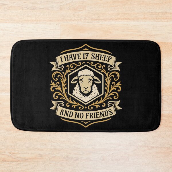 Item preview, I Have 17 Sheeps and No Friends Funny Board Game designed and sold by pixeptional.