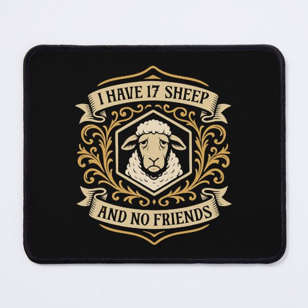 Item preview, I Have 17 Sheeps and No Friends Funny Board Game designed and sold by pixeptional.