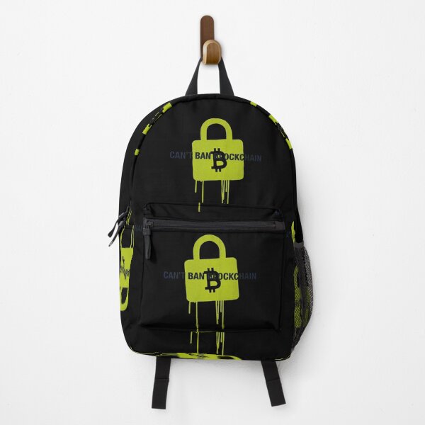 Item preview, Bitcoin Cant Ban Blockchain Graffiti Design designed and sold by RadDeck.