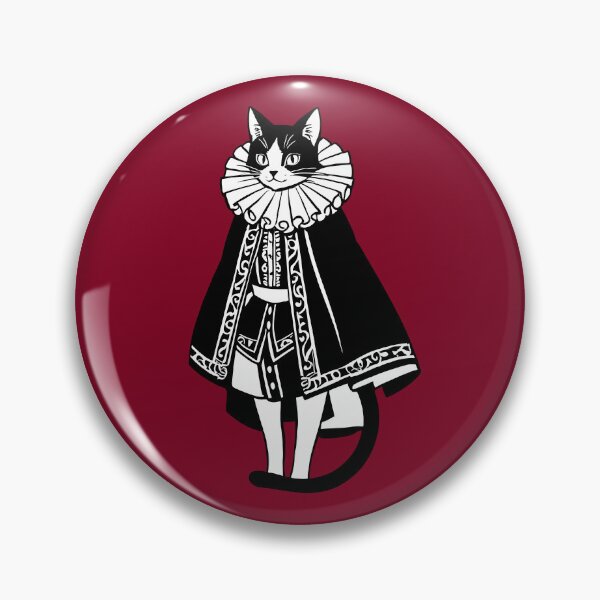 Item preview, Purrfectly Tudor designed and sold by Funny Vintage Stickers And T-Shirts.