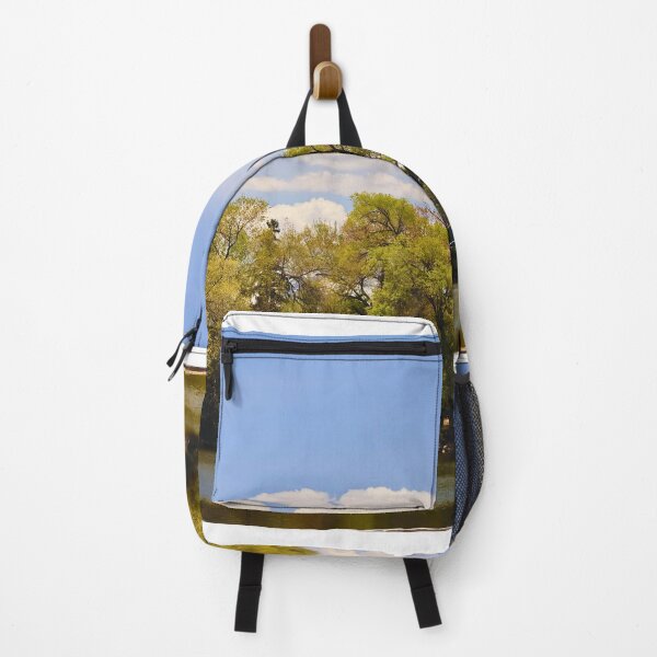 Item preview, Lakeside View with Clouds and Spring Trees designed and sold by Phakade's Photos.