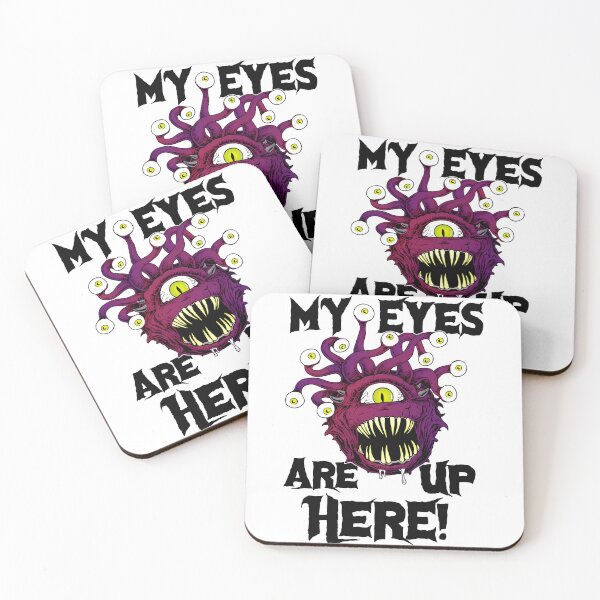 Item preview,  Beholder (My Eyes Are Up Here) designed and sold by ElsaScheffl.